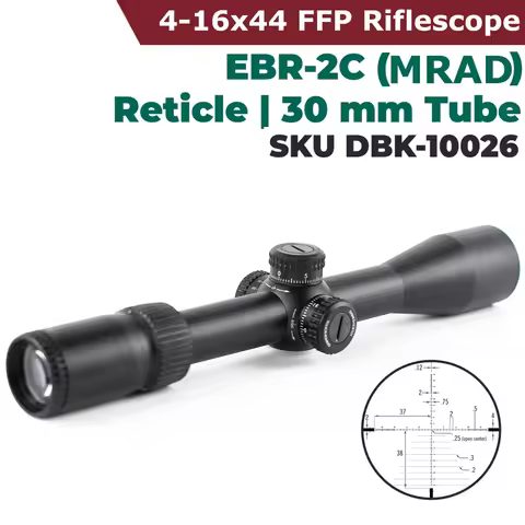 Original V*RT*X Optics D**M*NDB*CK Tactical 4-16X44 First Focal Plane(FFP) Riflescopes EBR-2C(MRAD)