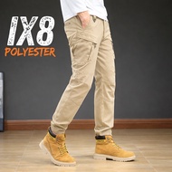 IX8 Cargo Pants Tactical Stretch Fabric Khaki Color With Lining There Are Multiple Pockets XS-5XL