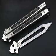 Folding Knife Bm51 Titanium Handle Carbon Fiber 9Cr18Mov