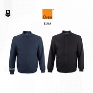 EJ03 OREN SPORT Full-Zip Executive Bomber Jacket Unisex High Density Polyester Work Corporate Jacket