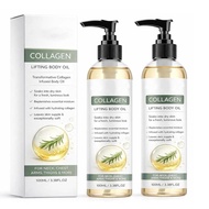 Collagen Lifting Body Oil,2PCS Firming & Moisturizing Body Oil with Hydrating Formula Texture for Ar
