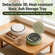 Hundred Senses Ashes Storage Tray Ventilation Teeth + Heat-Resistant Base Luxury Design Removable An
