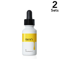【2入組】樂敦製藥 SKIO VC 美白煥膚精華液 26mL（約45天用量）