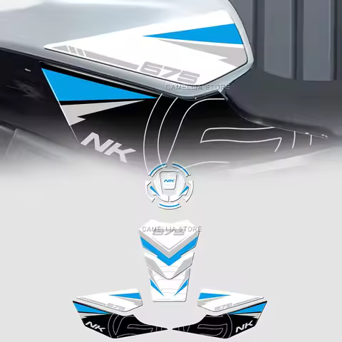 for CF MOTO 675NK Motorcycle Accessories 3d Epoxy Fuel Tank Sticker Waterproof Sticker Newly Launche