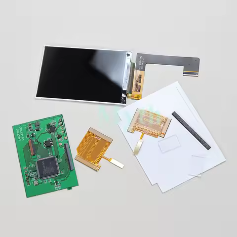 1Set For GBA V2.0 IP Highlight Screens Replacement Kits For Nintend GBA V2 IPS Full Screen Kits for 