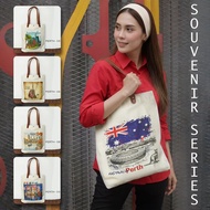 Canvas Tote bag, Perth Souvenir Perth Souvenir Tote bag AUSTRALIA