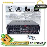 SUNBUCK BLUETOOTH EQ AUDIO AMPLIFIER KARAOKEHOMETHEATER 2000W AV-326BT - KANR