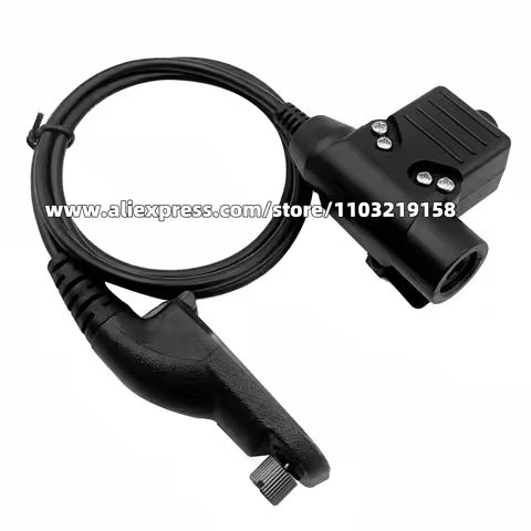 Tactical Headset Adapte U94 PTT for Motorola APX6000 APX7000 DP3400 DP3600 DP4400 DP4600 DP4800 XPR6