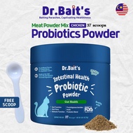 Dr. Bait's Probiotics Powder (75g) Gut Health & Beyond for Cats & Dogs