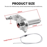 Throttle Twist Grips Quick Throttle 22MM 7/8" Universal CNC Alloy Fast Throttle Grips Settle Twist G