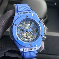 Hublot Big Bang Unico 42mm Blue Ceramic  Limited Edition 500pcs Brand New Rp 210juta