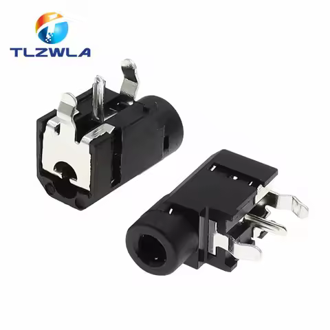 10PCS PJ-314A 3.5Mm Dual Channel, Stereo Audio Headphone Socket PJ-314 Mono Channel 3Pin Audio Conne