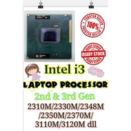 Intel core i3 2310M  2330M  2348M  2350M  2370M  3110M  3120M laptop processor good condition second