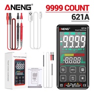 ANENG 621A มัลติมิเตอร์ดิจิตอลอัจฉริยะหน้าจอสัมผัสมัลติมิเตอร์ทดสอบทรานซิสเตอร์9999 Counts True RMS