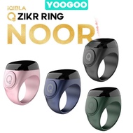 YOOGOO IQibla Zikr Smart Ring NOOR N01 Cincin Tasbih Muslim Digital Zikir Counter Tasbeeh OLED Displ