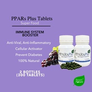 PPARsPlus Tablets 150 set of 2,Fortified with Natural grape skin Polyphenols,SuperFood,Resveratrol f