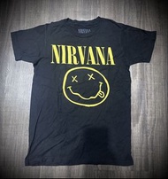 絕版NIRVANA BAND TEE Made in Mexico size S  中古t-shirt