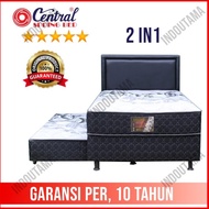 Kasur spring bed central 2 in 1 ukuran 90x200 100x200 120x200 sorong