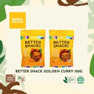 Better Gourmet Better Snack Golden Curry Penne Cracker and Rice Crisps
