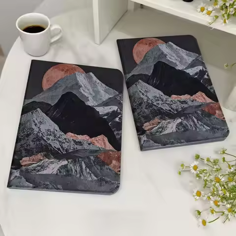 Red Moon Mountain View For Huawei MediaPad MatePad M5 M6 11 12 X SE T10 T10s 2 C5e T5 Pro Lite Air 1