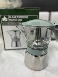 日本Logos透明摩卡咖啡壺- Clear Espresso Maker 300