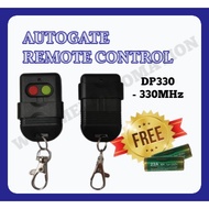 DP REMOTE CONTROL ONLY -330MHZ (LED GREEN)