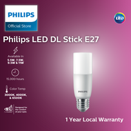 (4 Pack) Philips Lighting LED DL Stick E27 Bulb - Energy Saving and Long Lasting Light Bulb