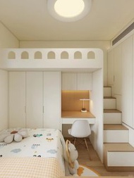 ✅ 可訂製任何尺寸 （全港送貨 免費設計）錯位上下床 Misplaced bunk beds 半高床 衣櫃 鞋櫃 層架 床櫃 床架 bb床 床褥 梳化 梳化床 sofa sofabed 小戶型設計 榻