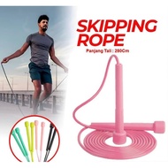[366SH] Pvc Skipping Rope 2.8Mtr Jump Rope Jump Rope 280cm Speed Rope Active Pvc Jump Rope Jump Rope Jump Rope Sports Beginner Cardio Training Fitness Moving