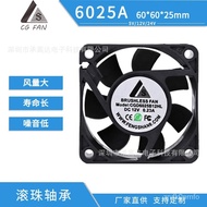 🔥6025Dc Cooling Fan 6025BDouble Ball Dc Fan5V 12V 24V