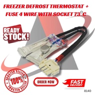 FREEZER DEFROST THERMOSTAT + FUSE 4 WIRE MIDEA