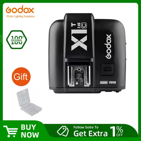 Godox X1T-C X1T-N X1T-S X1T-F X1T-O TTL HSS 2.4G Wireless Speedlite Trigger Transmitter for Canon Ni