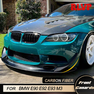 [RLVP] Car Front Bumper Canards Spoiler for BMW E90 E92 E93 M3 2007-2013 Racing Front Canards Splitt