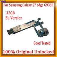 Original Unlock For Galaxy S7 edge G935F G935FD G930F G930FD G930V /T/A/U/P Motherboard With OS Syst