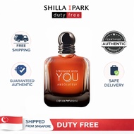 100% genuine EMPORIO/ARMANI STRONGER WITH YOU ABSOLUTELY 100ml