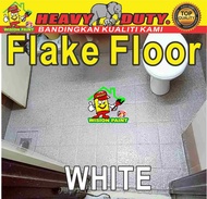 white ( full set 1L PRIMER  1KG FLAKES  1L CLEAR  free tools ) epoxy toilet paint resin floor coatin