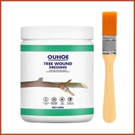 Tree Pruning Sealer Tree Wound Healing Sealant Plant Grafting Pruning Sealer with Brush Bonsai Cut W