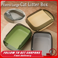 European Style Cat Litter Toilet Box Jumbo Hooded Bekas Pasir Kucing Fully Enclosed Cat Litter Box P