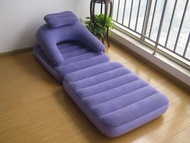 High Quality Sofa bed / single inflatable sofa bed flocked inflatable recliner folding chair bderoom