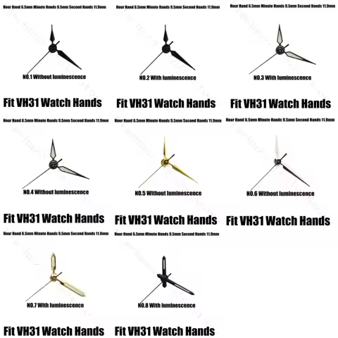 Watch Hands for Vh31 Vh60 Vh65 Vh61 Vh63 Vh67 Vh68 Vh83 Vh88 Movement Vh31 Movement Watch Pointer Sw