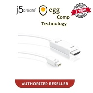 j5create JDC159 Kabel Mini DisplayPort to 4K HDMI / Penugar Mini DisplayPort to HDMI / Mini DisplayP