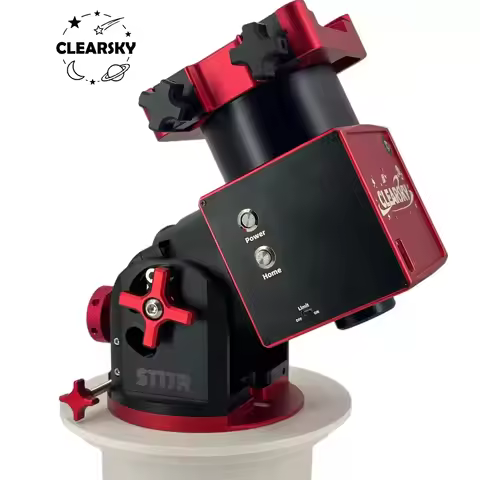 Clearsky ST17-R Harmonic Equatorial Mount with Patented Mechanical Limit, Precision Telescope Tracki