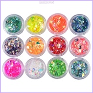Rainl Resin Filler Candy Paper Confetti for Extra Glitter Flakes Sequins Foil Flakes Manicure Glitter for Epoxy Filling