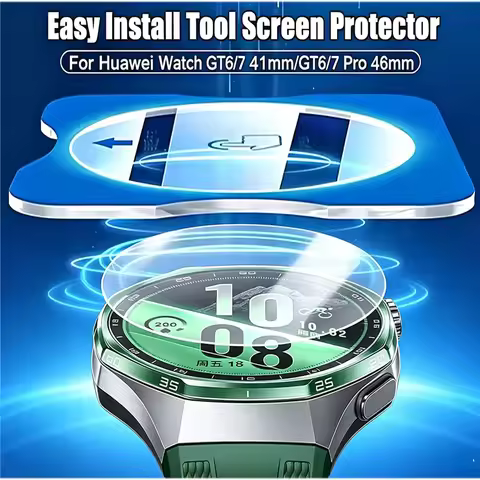 For Huawei Watch GT7 41mm GT7 Pro GT6 Pro 46mm 9H Tempered Glass Easy Installation Screen Protector 