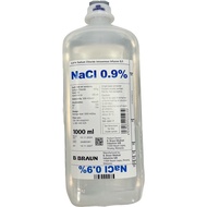 BBraun 0.9% Sodium Chloride Infusion (Normal Saline)authorized Official Seller by SGH Medical 1000ml