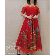 dress batik elegan - dress pesta evelin - dress couple - couple batik premium - couple terbaru - cou