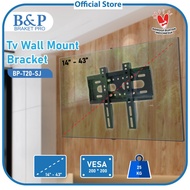 bracket braket tv lcd fix 14 17 19 22 24 32 40 42 43 inch wall mount