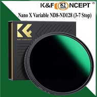 Filter K&F Concept Nano-X Variable ND8-ND128 (3-7 Stop) 82mm - KF01.1080