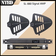 ۩NTBD High Quality SL-880 Professional Wireless Microphone Amplifier with Transmitter FrequencyTJp;