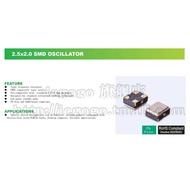 2pcs 2520 oscillator 4pin 2.5x2.0mm crystal oscillator 4Mhz 6.144MHZ 7.3728MHZ 5MHZ 8MHZ 8.192MHZ 10
